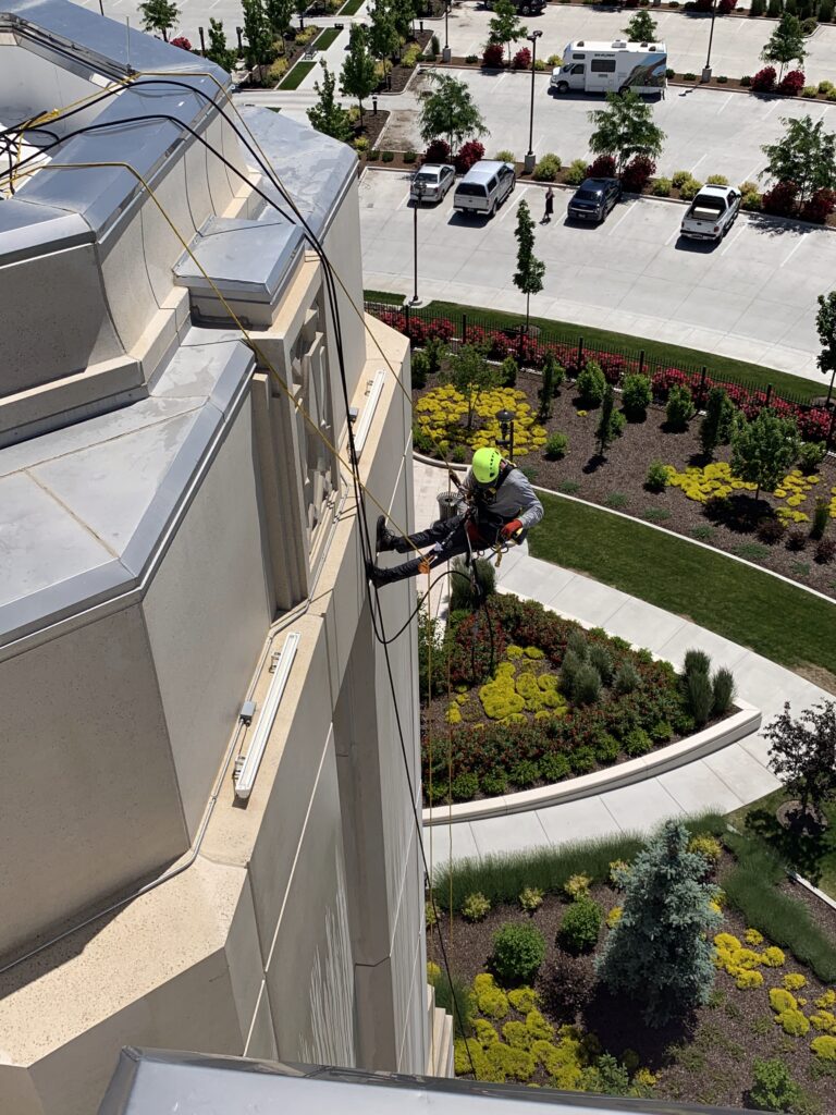 cleaning a public facilities