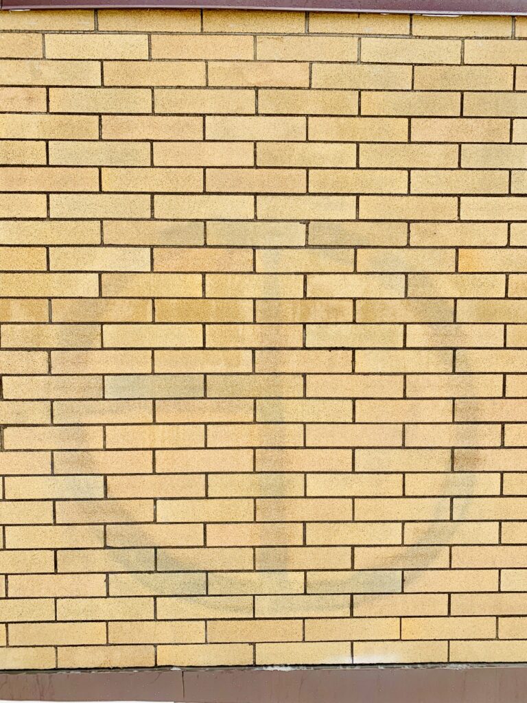 after removing the graffiti